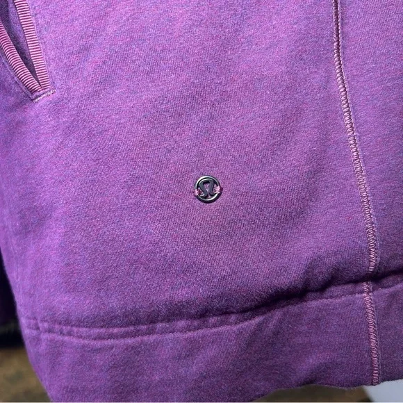 Authentic Lululemon Athletica Restore Wrap, Heathered Red Grape/Purple, Size 6 - Picture 14 of 14
